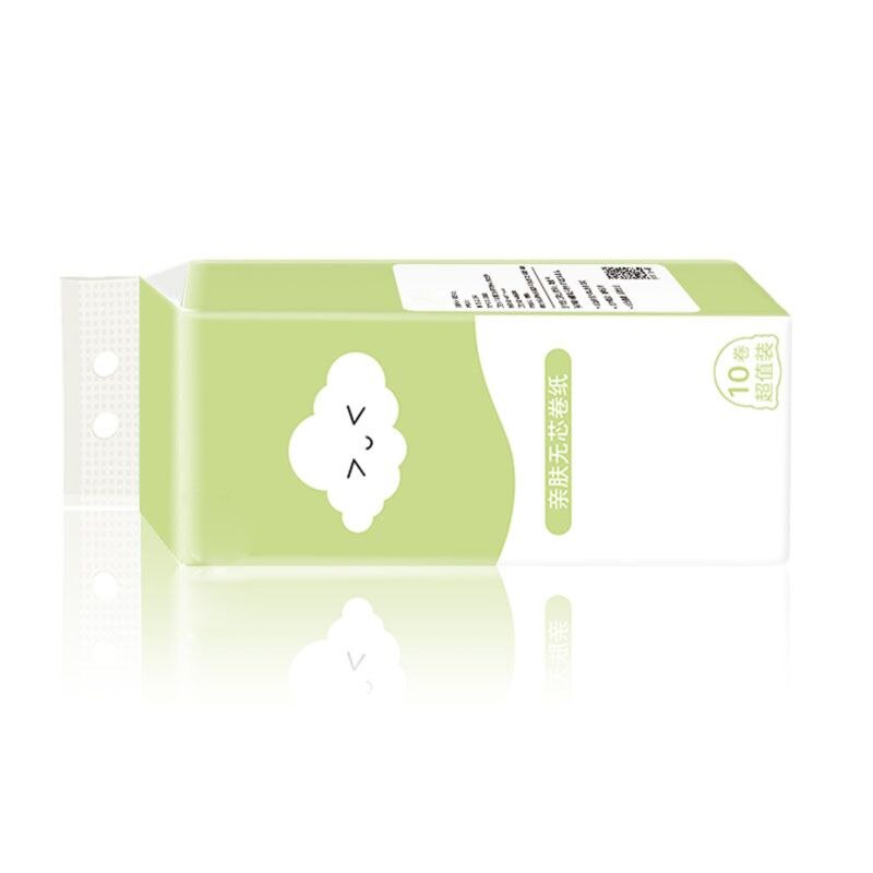 12 rollos de papel higiénico de nubes rollo de papel higiénico Ultra suave rollo de papel higiénico 4 capas 667D
