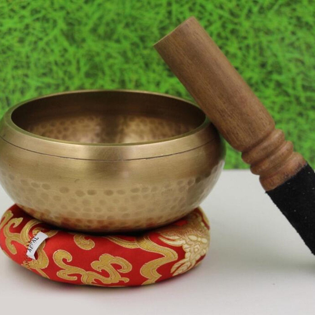 Tibetansk sangskålring, sangskålpude, sangskålpude 10cm