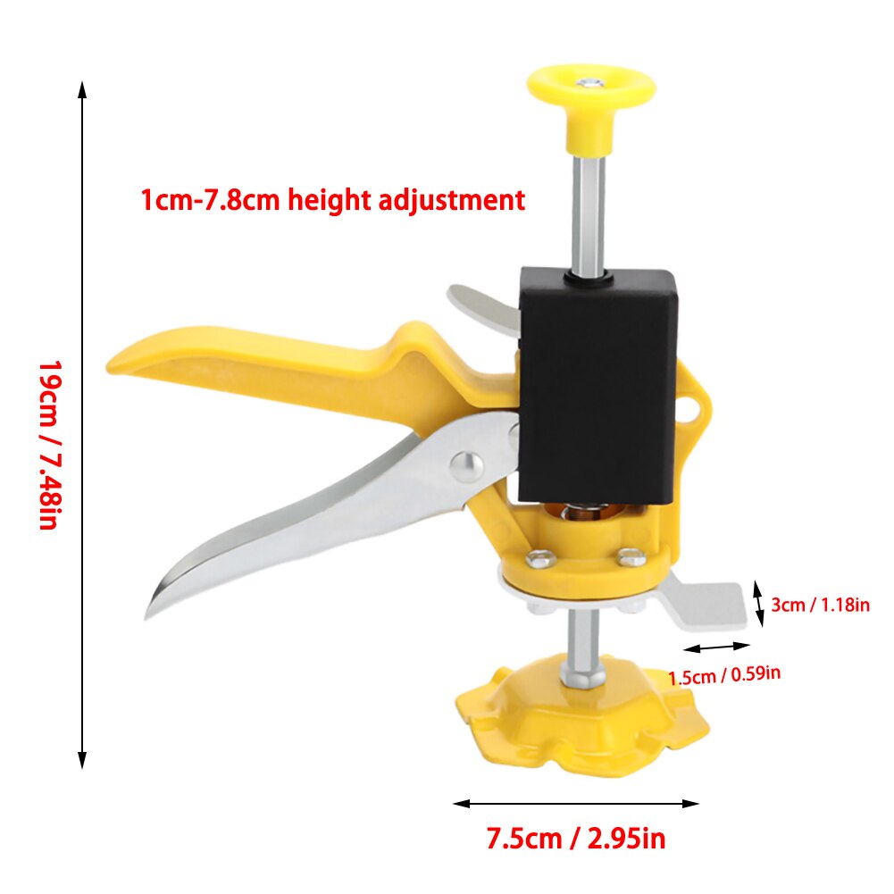 Adjustable Bricklayer Tiling Tool Floor Tile Positioning Tile Lifting Leveler Construction Wall Floor Balance Tools