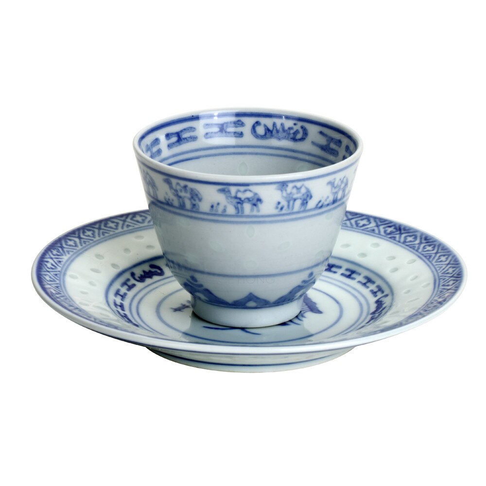 Porcelain Espresso Cups Tea Cups Mugs 60ml Ceramic Coffee Cup With Saucer