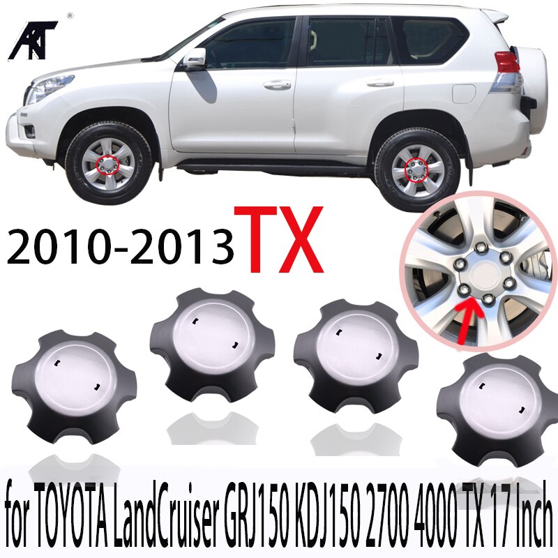 Wheel Rim Cover Center Hub Cap for :TOYOTA LandCruiser GRJ150 KDJ150 17 Inch Wheel Center Hub Cap