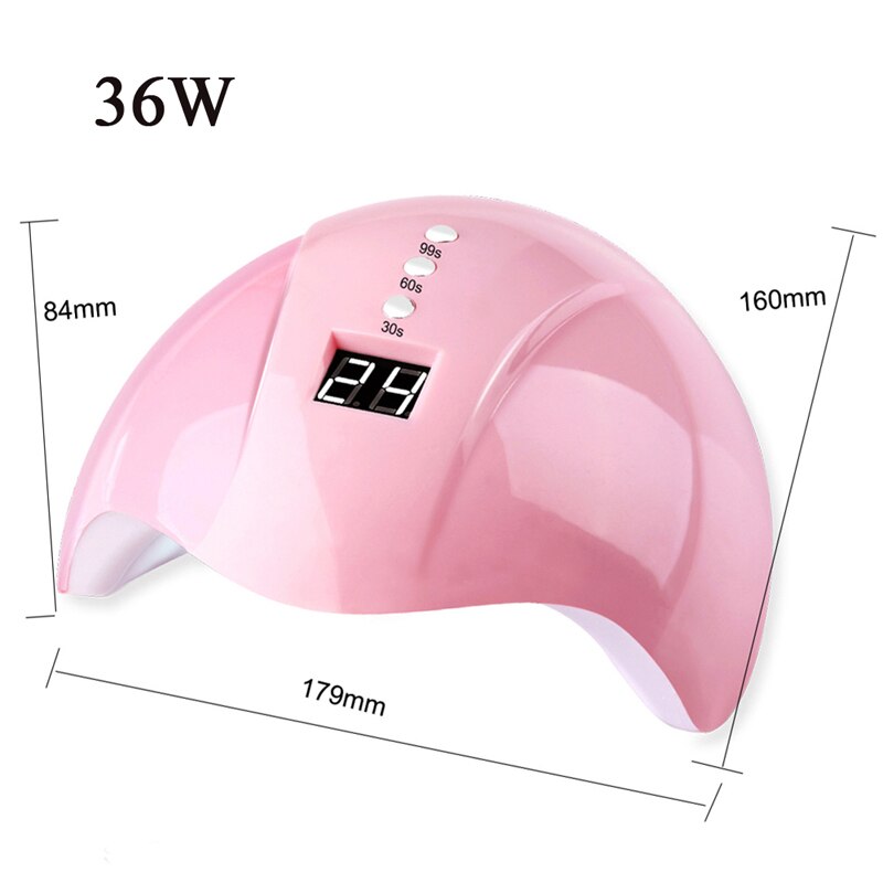 48 W/36 W Usb Nail Lamp Led Uv Gel Nagel Droger Ijs Hybrid Lamp Voor Nagels Gel Drogen manicure Polish