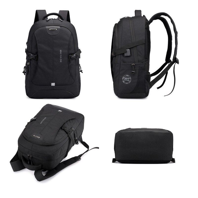 Mochila multifunción para ordenador portátil de 15,6 pulgadas con cargador USB para hombre, bolso escolar para estudiantes, Ordenador de , bolsa de viaje de gran capacidad