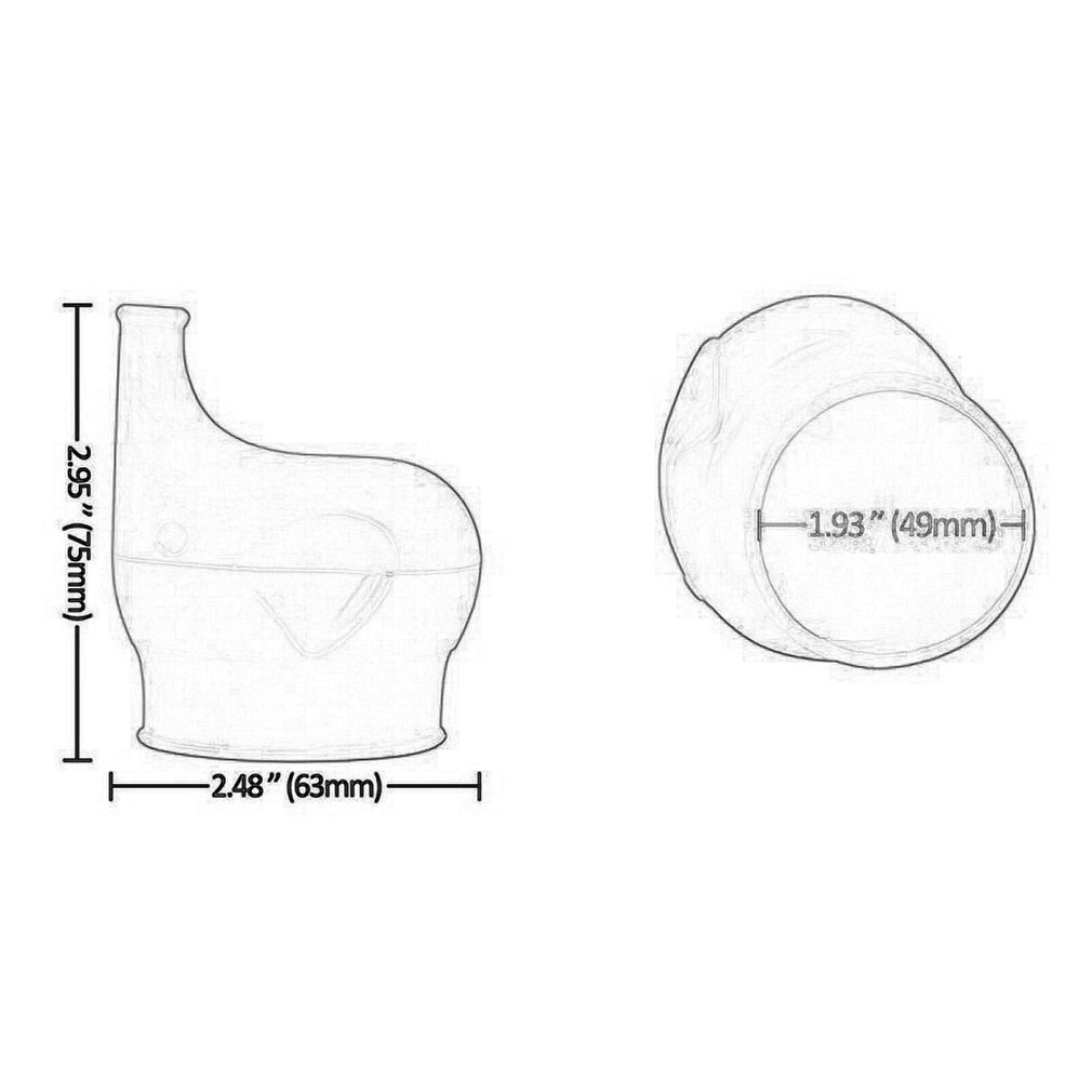 5Pcs Anti-Spill Siliconen Cup Deksel Siliconen Lekvrije Beker Deksel Olifant Cup Deksel Creatieve Cup Deksel overloop Cover