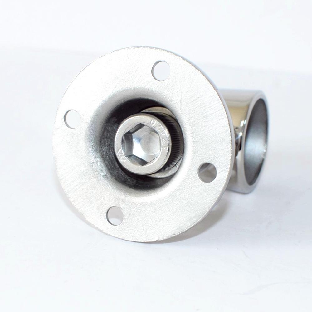 Stainless steel fishing rod holder for fishing chair 360-degree rotating rod holder