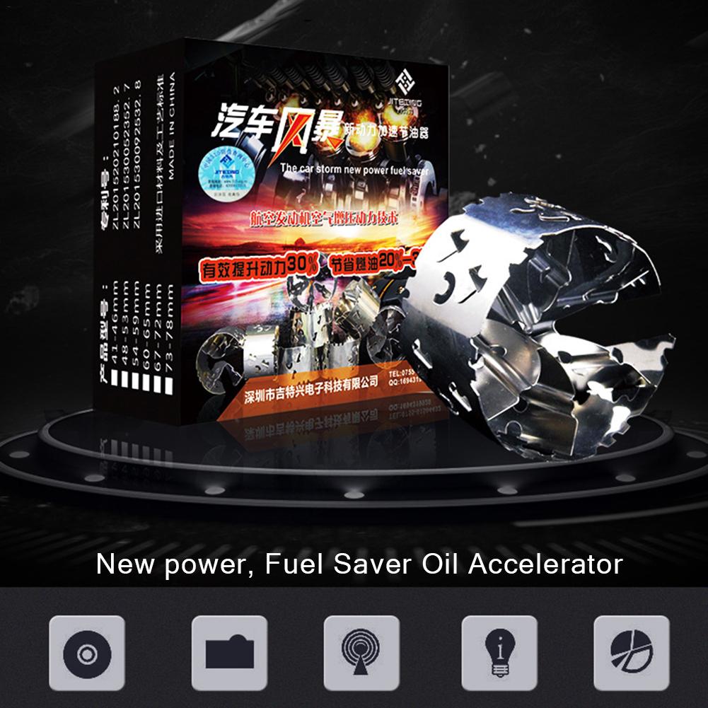 Car Machinery Turbocharger Economizer Fuel Saver Oil Accelerator Improve Air-fuel Ratio Air Intake Improved Throttle Parts