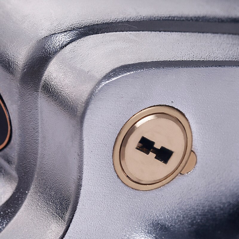 Universal Car Anti-theft Steering Wheel Lock Airbag Alarm with Key Heavy Duty Steel Anti-saw Anti-Pry Retractable Safe Tool Lock