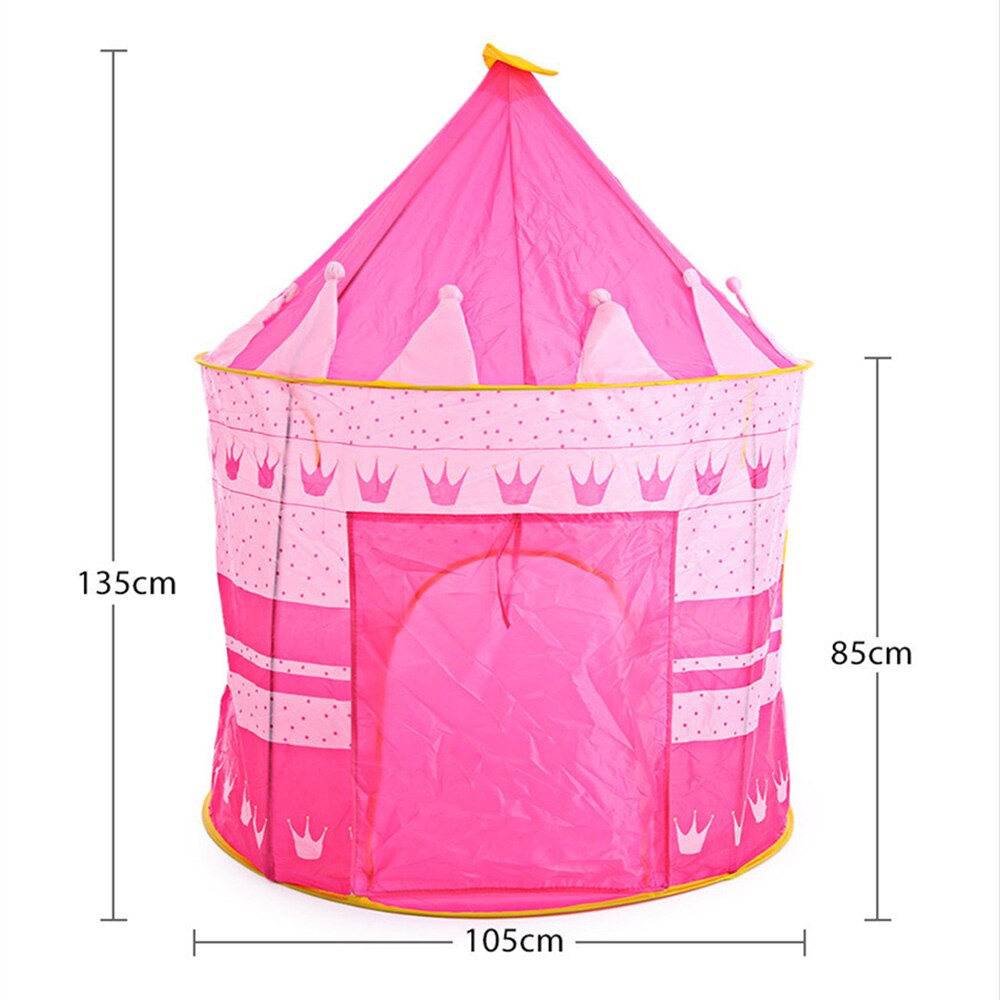 Baby Girls Princess Castle Prince Tent Tent Children Folding Toys Camping Houses Ball Pool Infant Baby Playhouse Infant Ball Pit