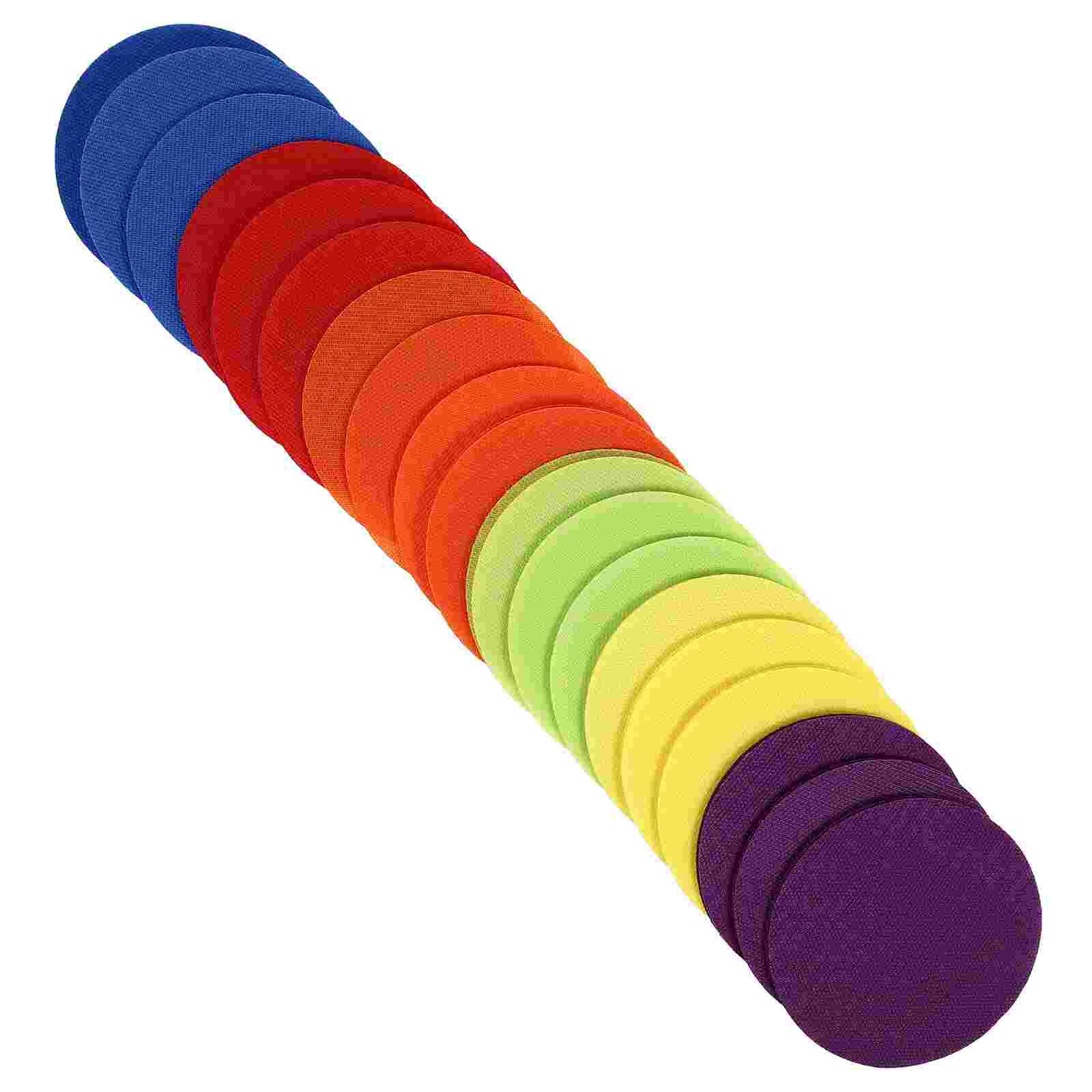 Pennarelli per tappeti di forma rotonda 36 pezzi pennarelli per tappeti per aula (colori assortiti)