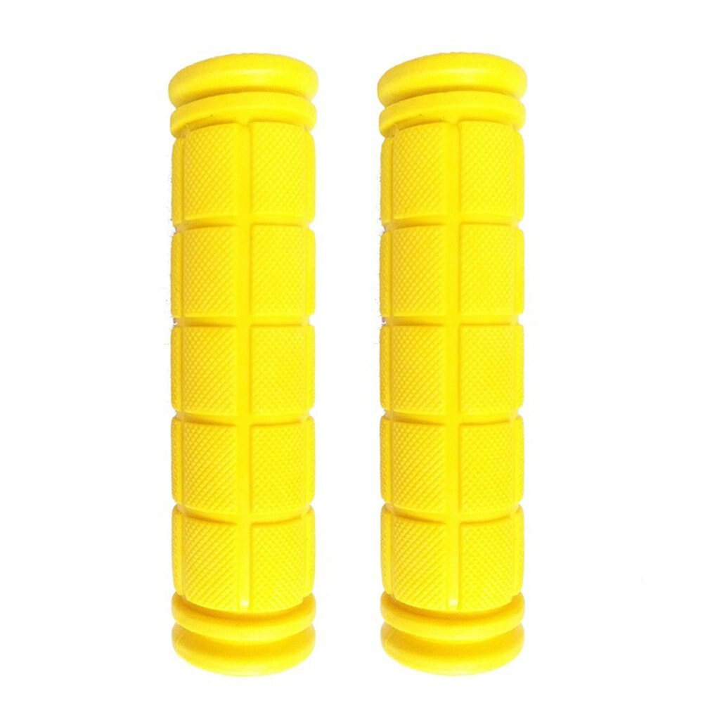 Bike Handlebar Grips Ergo Rubber Cycling Bicycle Grips Ergonomic Shape and Vibration/Shock Absorbent Rubber Grips