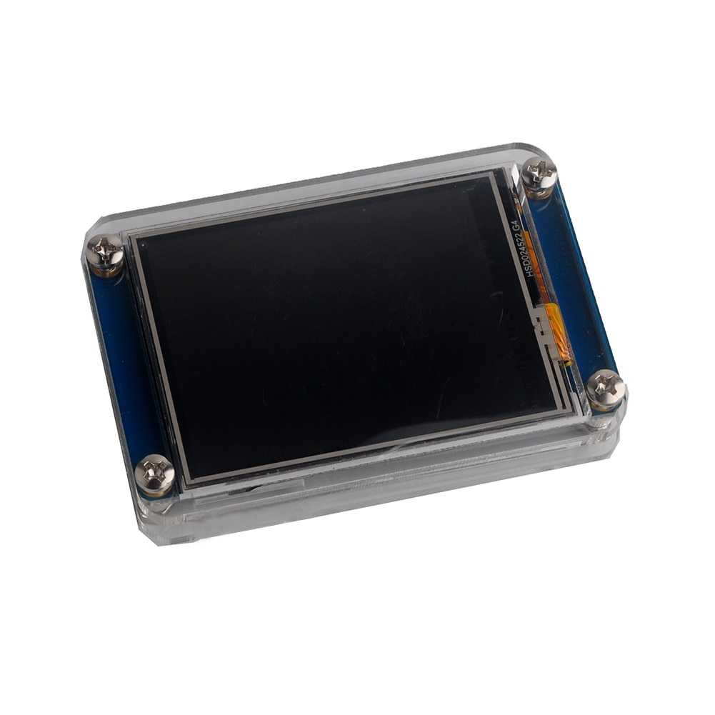Nextion 2.4 UART HMI Touch Display LCD Screen NX3224T024+Transparent Clear Case for Arduino Raspberry Pi IoT Basic Version