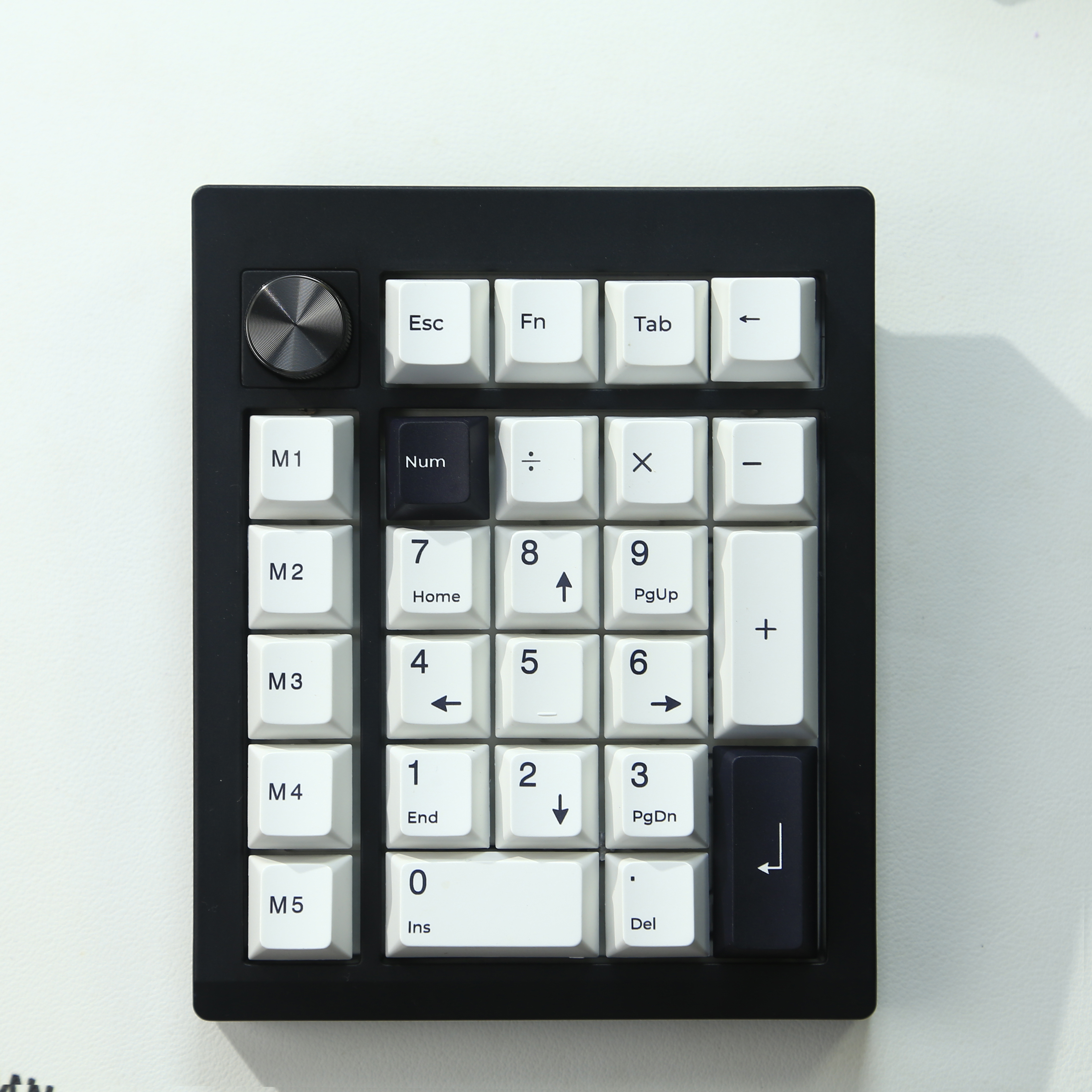 ZUOYA GMK26 QMK/VIA Gasket Number Pad Bluetooth 5.0/2.4ghz/Wired Swappable Numpad Programmable for Win/Mac: black