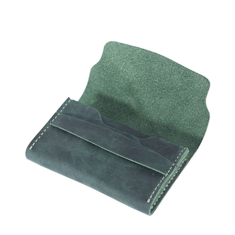 DIY material bag leather card bag simple business card box coin purse DIY sewing: Section E