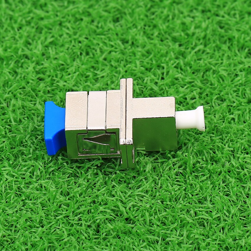 Fiber Adapter SC/UPC(Female) to LC/UPC(Female) Hybrid Adapter SC-LC SM 9/125 Converter Fiber Optic Connecter