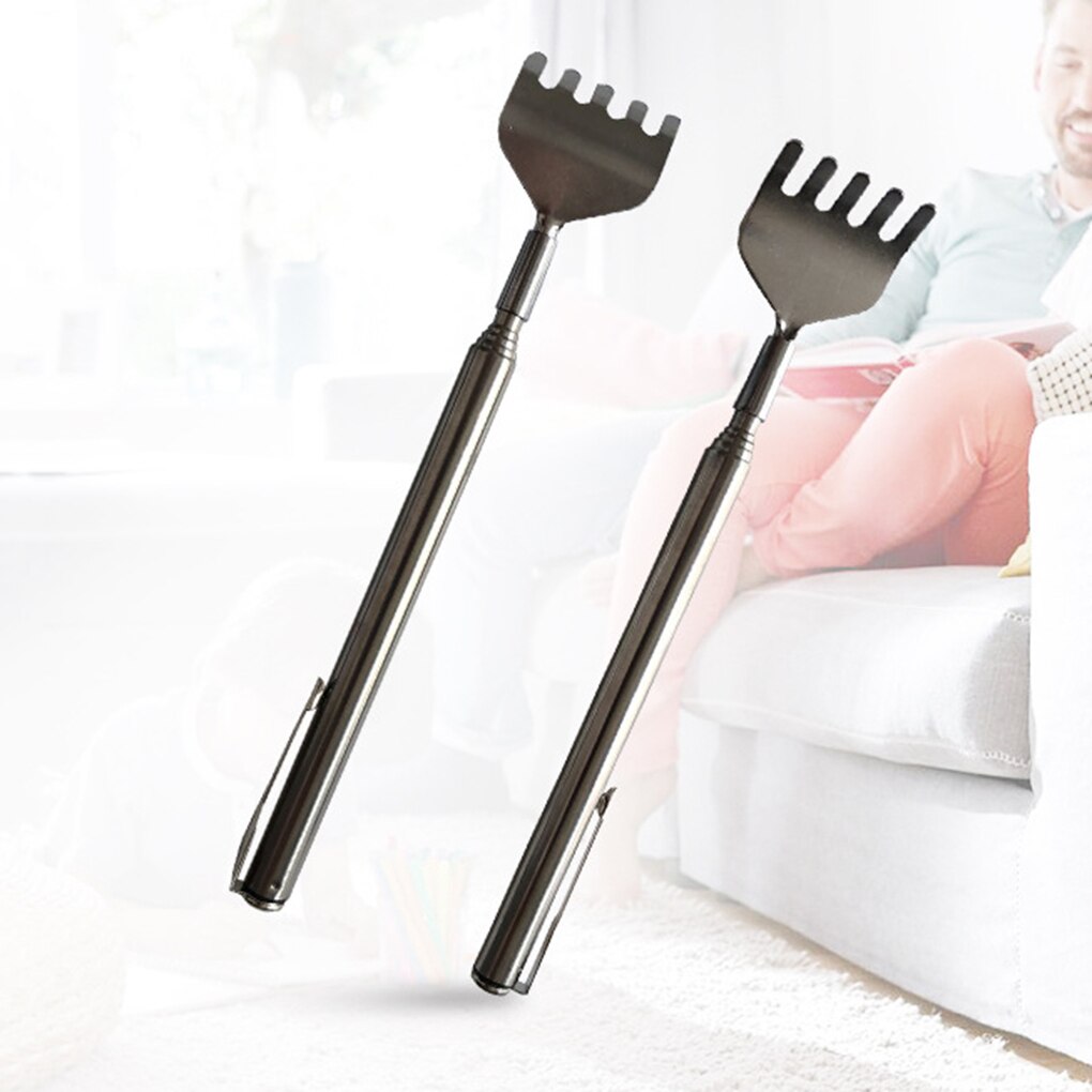 Portable Adjustable Extendable Telescopic Back Scraper Backbone Scratch Massage Itch Scratch Massage Tools 1-5pcs
