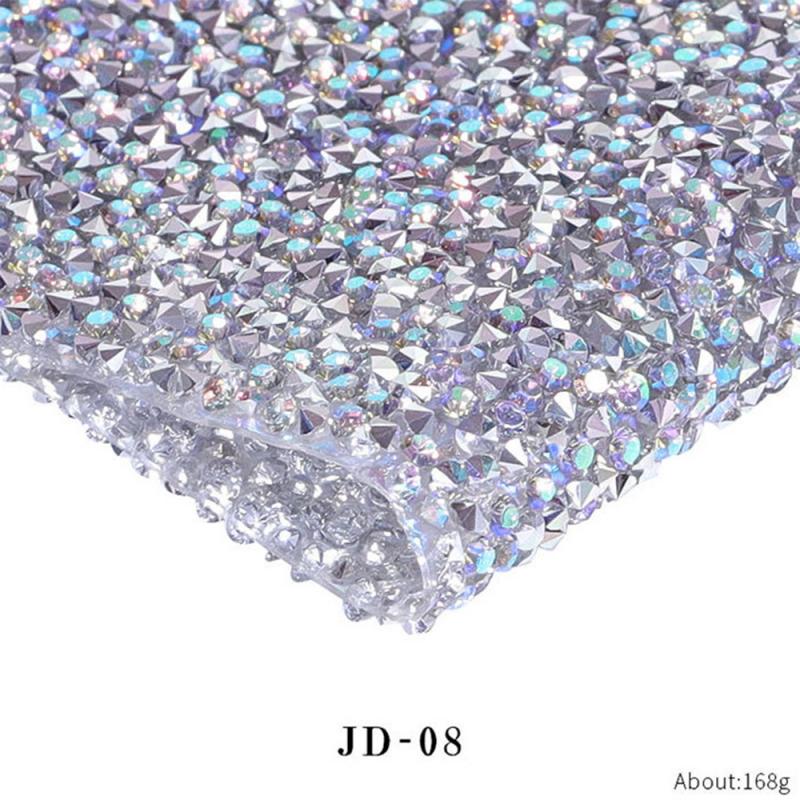 Diamant gommage ongles tapis Salon pratique coussin oreiller paillettes pliable coussin manucure Nail Art Table tapis outil: JD-08