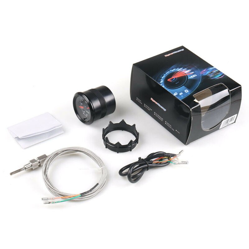 Meter Temperature Gauge + Accessories DC(10-15V) 12V 52mm