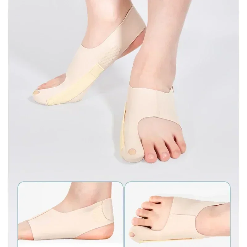 1pc isovarpaan vaivaisenluun korjaussukkaa, säädettävät ortopediset sukat, varpaiden erotin, kivunlievitys, hallux valgus -jalkasuoja, jalkahoitotyökalut