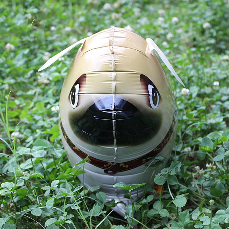 Children Walking Foil Pet Pug Dog Balloon Helium Fun Party Birthday Decors 61x41 cm