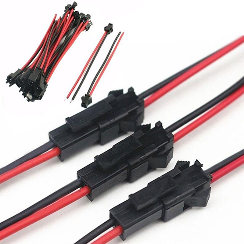 Male to Female Plug Terminal Wire Connector Terminal Line for LED Downlight Ceiling Lamp