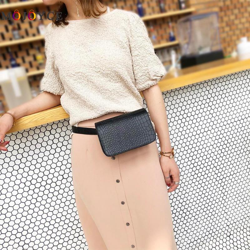 7.09 X 4.72 X 1.97 inches Women PU Leather Waist Packs Flap Belt Bag Vintage Fanny Pack Handbag Waist pack,crossbody bag