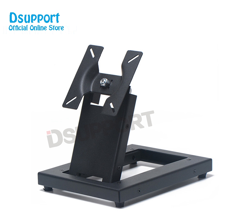 Full Motion Foldable 14-24 inch Touch Screen Stand Monitor Holder TV Mount Steel Base loading 15 kgs TSM-100