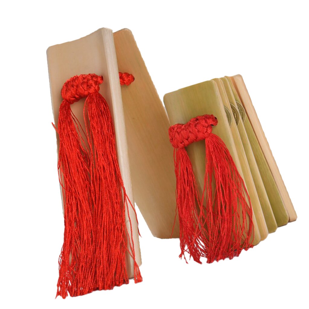 1 ensemble bambou claquettes castagnettes grand et petit chinois Kuaiban