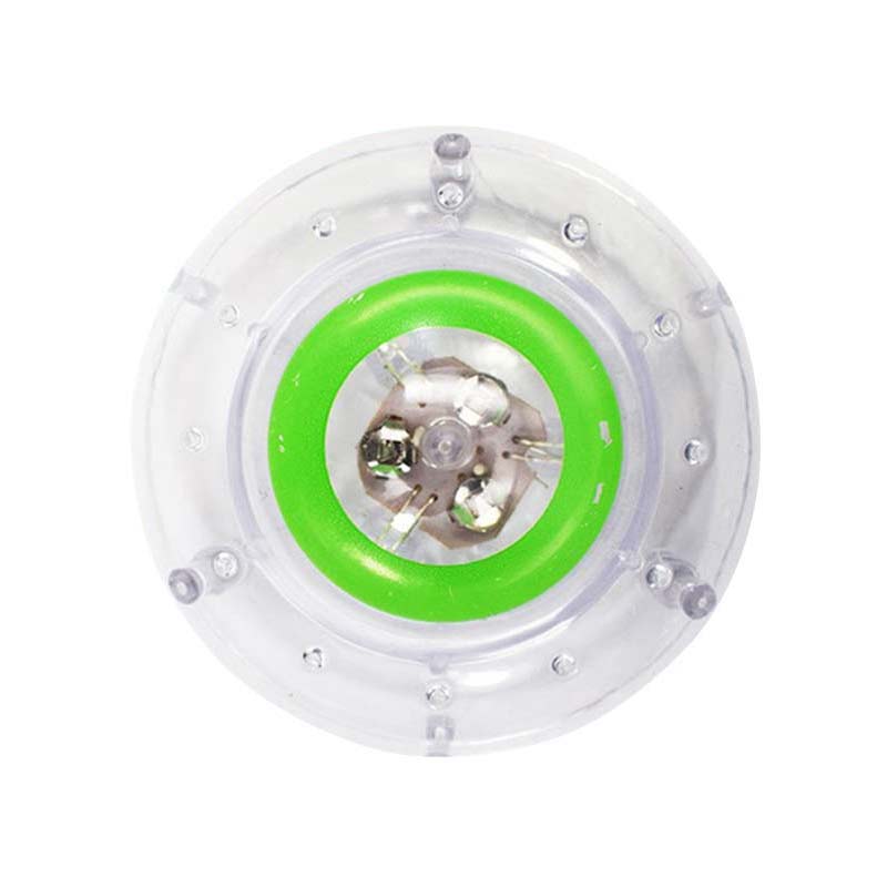 Baby Kids Electric Flashing Bathing Toys Tub LED Light Shower Diamond Waterproof Colorful Baby Kids Bathroom Toy: Green