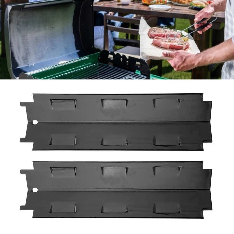 2 stk. gasgrill varmeplade bbq varmetelt reservedele charbroil grill dele bbq grill varmeplade