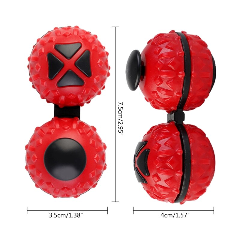 Fidget Spinner Massage Ball Finger Spinner Brain Training Supplies Portable Multiple Color Table Game Baby