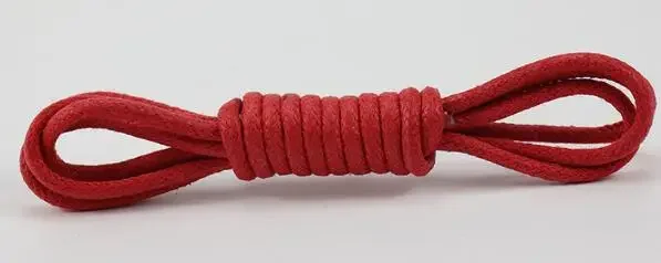 2 pares de cordones redondos finos encerados, cordones de zapatos de cuero, cordones de zapatos Unisex para botas y zapatos, 100cm/120cm/140cm/160cm