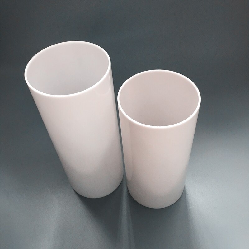 1 st. buitendiameter 8mm binnendiameter 6mm acrylbuis pmma crèmewit organisch glazen buis lampverlichting lengte 100/200/300mm