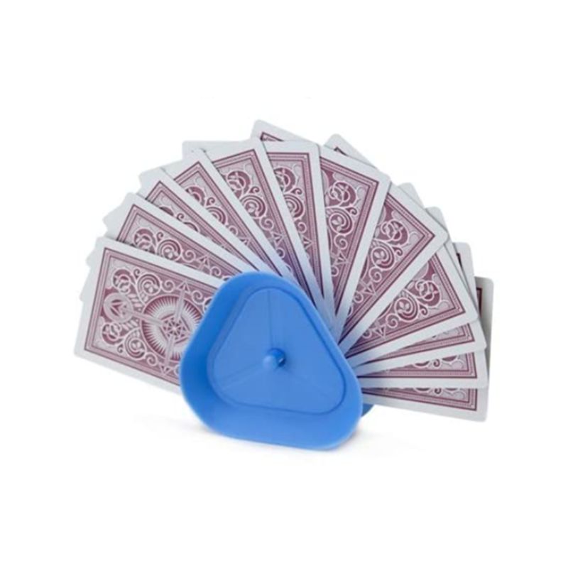 4 unids/set en forma de triángulo manos libres tarjeta tabla soporte juego Poker asiento G99D