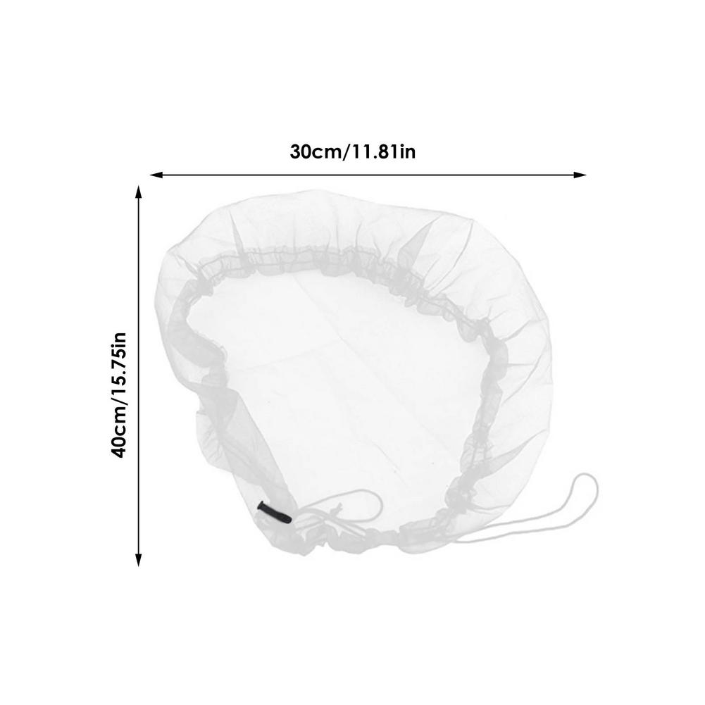 Rain Barrel Mesh Cover Water Collection Bucket Drawstring Cover Outdoor Tank Rain Harvesting Tool Protector Garden Accessories