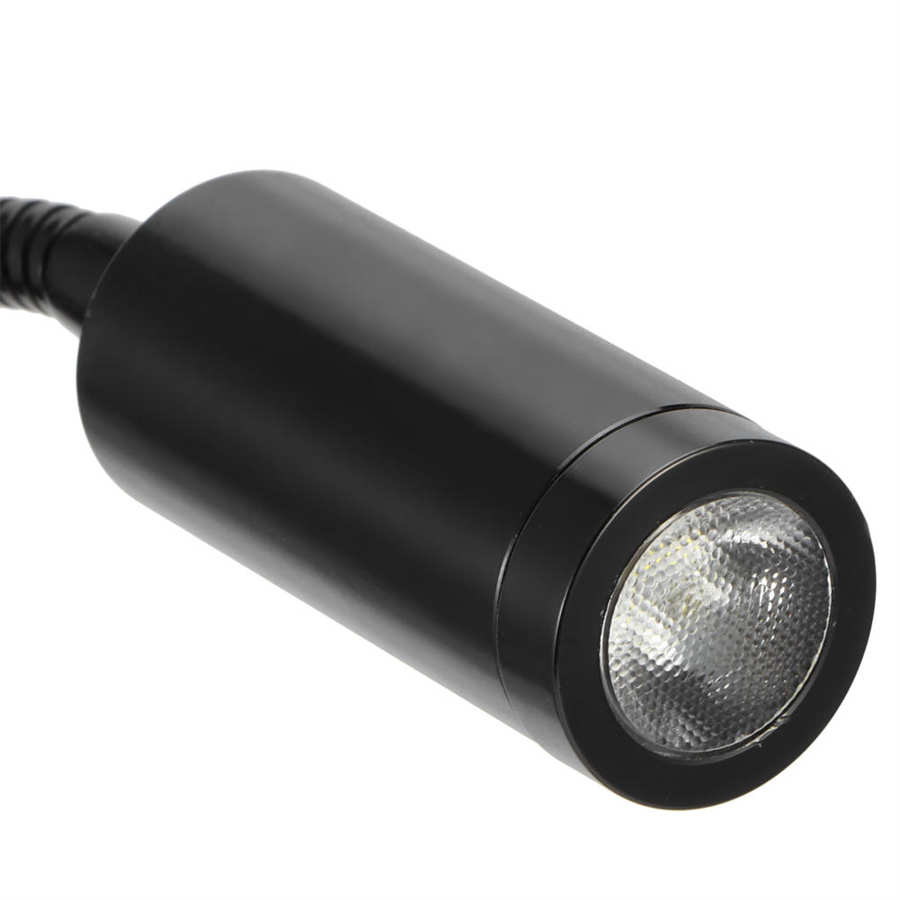 Aluminum LED Sewing Machine Light Adjustable Gooseneck With Magnetic For CNC Lathe Machine Work Lamp