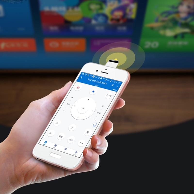 Micro USB type-c Interface intelligente App contrôle téléphone portable télécommande sans fil infrarouge appareils adaptateur pour TV TV BOX