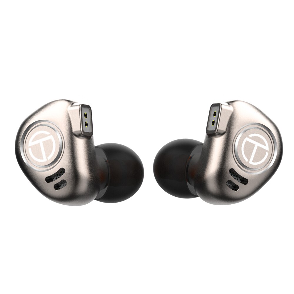 TRN V90 1DD + 4BA Hybrid In Ear auricular HIFI DJ Monitor Running auriculares deportivos auriculares con 2PIN desmontable TRN V80/v20: gun with mic