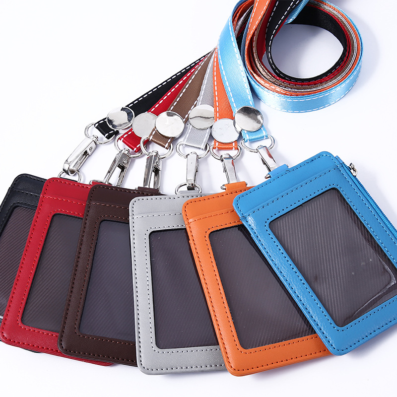 Effen Kleur Lanyard Badge Id Kaarthouder Neck Strap Key Houder Draagkoorden Lanyard Kantoor Schoolbenodigdheden Accessoire