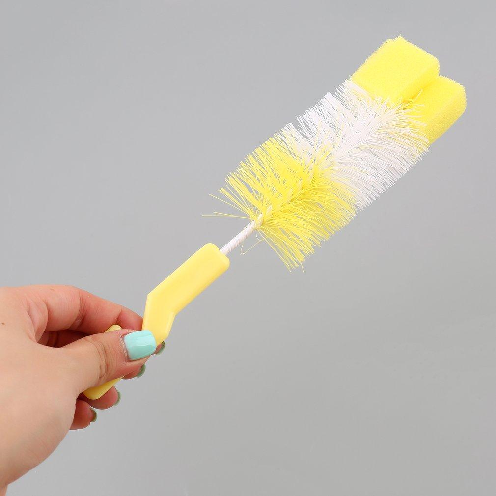 Baby Nipple Brush Bottle Brush Degree Sponge Cleaner With Pacifier Brush