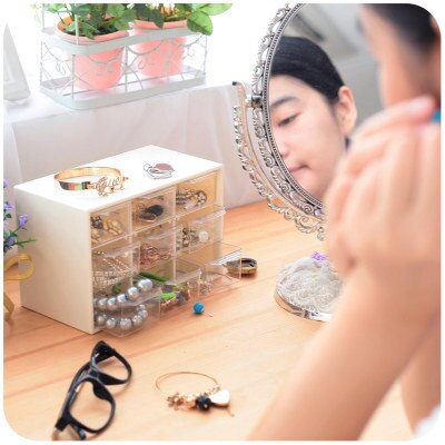 Multifunction Desktop Organizer Office Desk Accessories Stationery Box Desk Drawer Stationery Holder