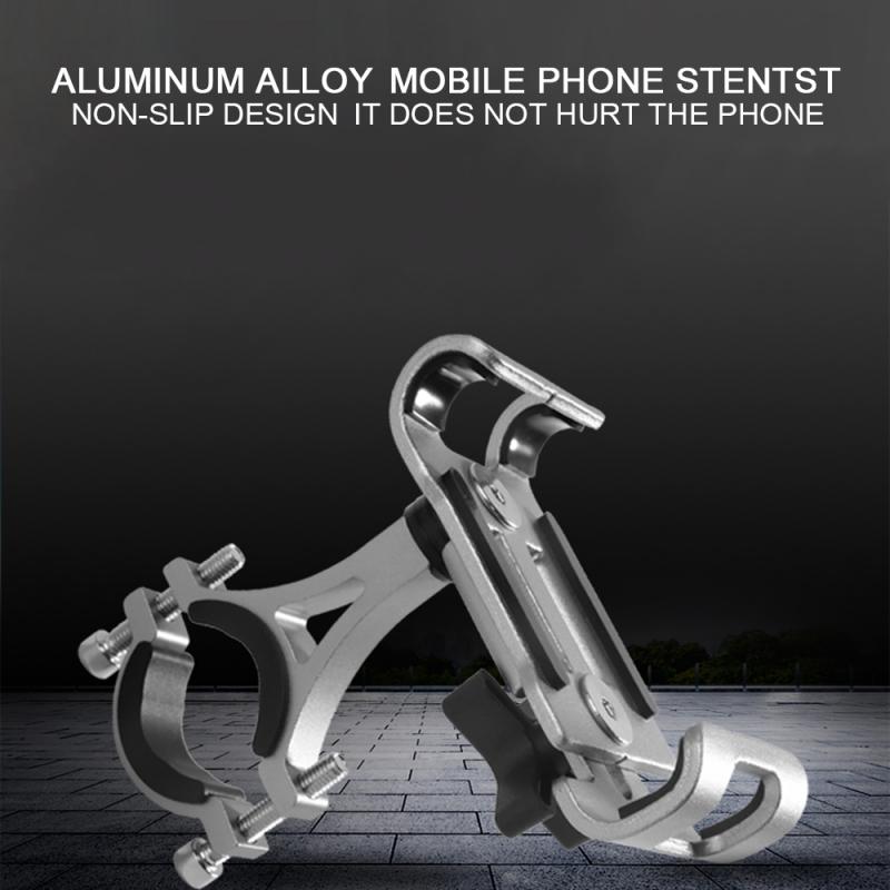 Fietsenrekken Aluminium Fiets Stuur Stand Mount Houder Beugel Voor Mobiele Mobiele Telefoon Navigatie Vaste Beugel