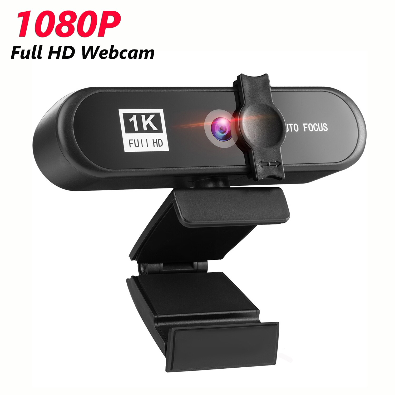 Volle HD Webcam 4K 2K 1080P Auto Fokus Web Mini Kamera PC Computer USB Web Cam für livestreaming Video Aufruf Konferenz: 1K