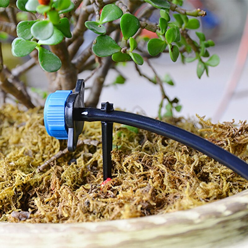 500 Pcs Hose Holder Plastic Bracket 11cm Used for Fixing the 4 / 7mm Drip Irrigation Tubing Pipe