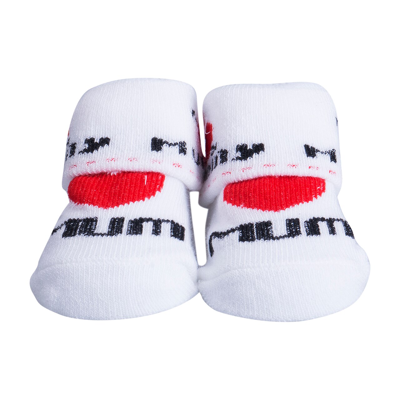 Inverno quente bebê crianças meninas meninos meias princesa amor mãe pai algodão curto tornozelo meias 0-6m novo: MUM