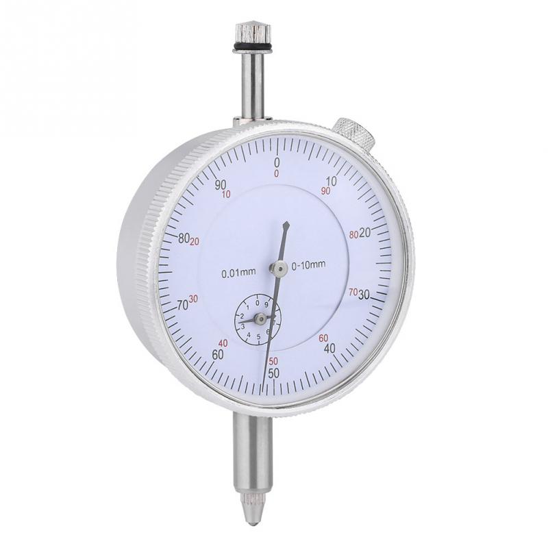 0.01mm Accuracy Measuring Indicator Meter High Accuracy Instrument Tool 0-10mm Dial Indicator Gauge