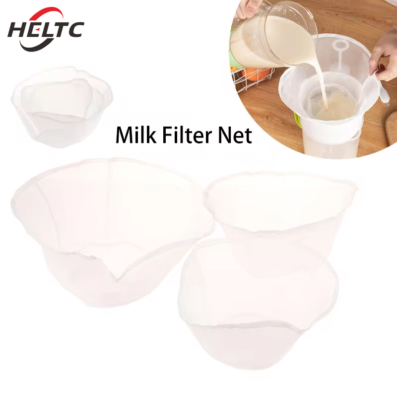 Bolsa de red de filtro de soja, nailon, líquido, leche, café, reutilizable, malla fina, pintura, herramienta de cocina