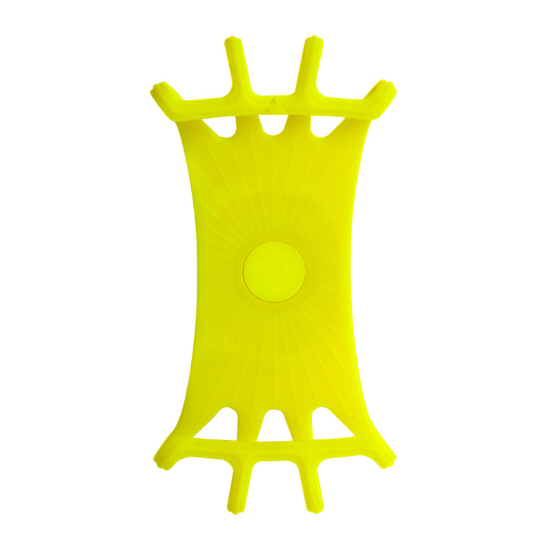 Universal Kinderwagen Accessoires Mobiele Telefoon Houder Rack 360 ° Graden Draaibare Kinderwagen Winkelwagen Phone Holder Motorfiets Accessoires: Yellow