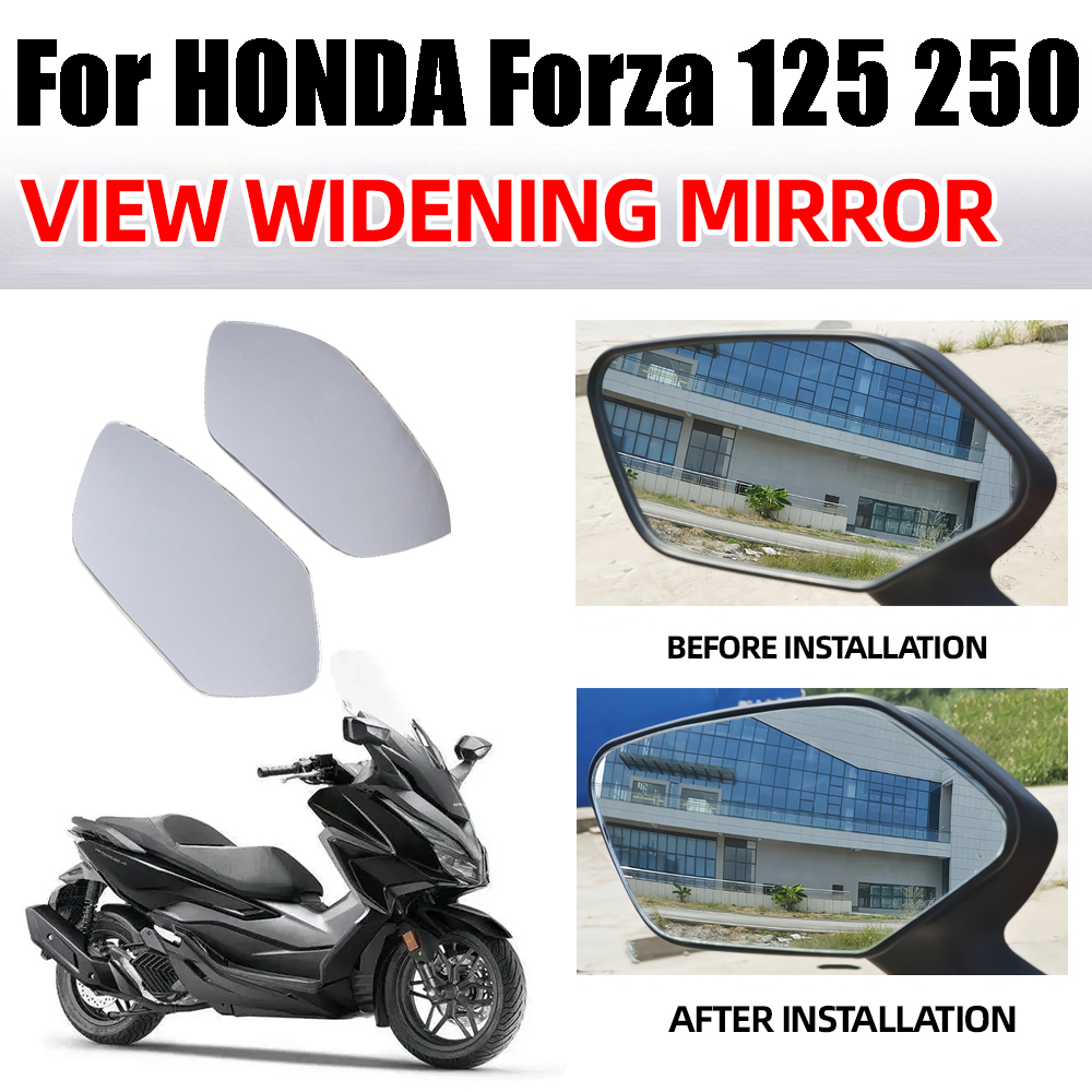 Per Forza 350 Forza350 Specchio Convesso 2023 2021 Forza300 Forza250 Forza 125 300 250 Aumentare Specchi Retrovisori Vista Lente di Visione
