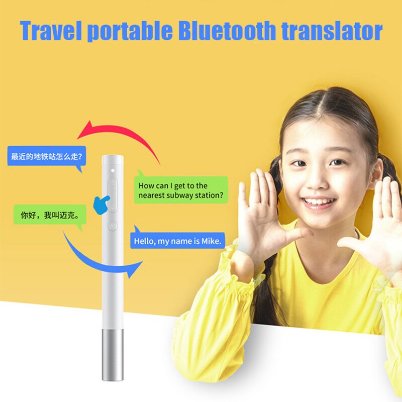 Smart Voice Translation Pen Translation Machine Office Intelligent Portable WiFi Translator for Travel VDX99