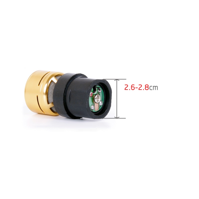 Microphone Core Cartridge Replacement Capsule Repair Parts Core for Wire & Wireless